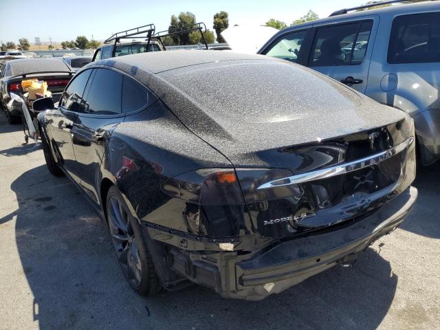 5YJSA1E20GF169498 - 2016 TESLA MODEL S Negro foto 2