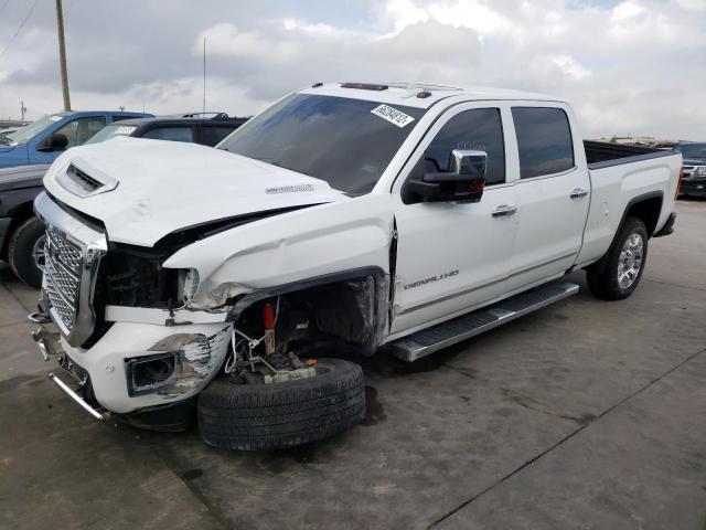 1GT12SEY3KF144053 - 2019 GMC SIERRA K2500 DENALI WHITE photo 1