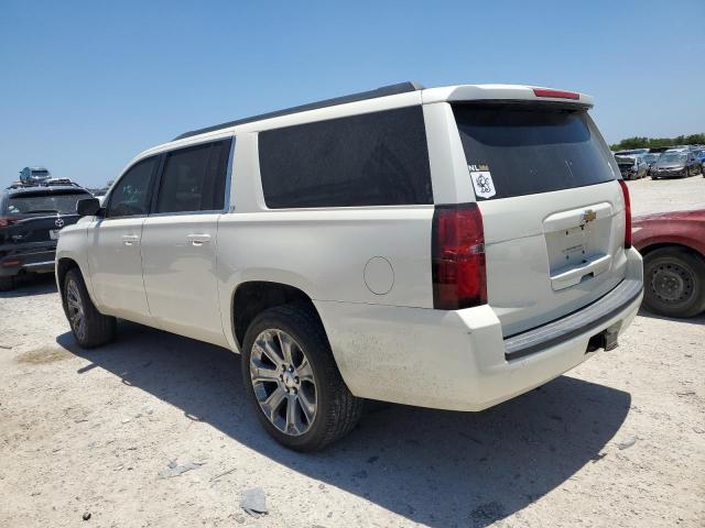 1GNSCJKC4FR599655 - 2015 CHEVROLET SUBURBAN C1500 LT WHITE photo 2