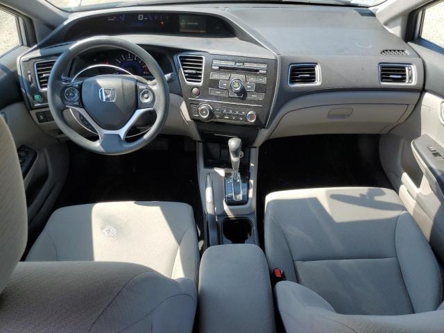 2HGFB2F58DH602697 - 2013 HONDA CIVIC LX SILVER photo 8