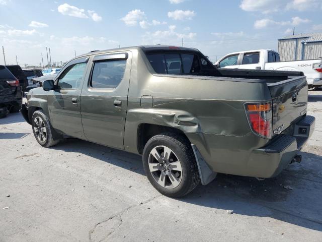 2HJYK16536H515483 - 2006 HONDA RIDGELINE RTL GREEN photo 2