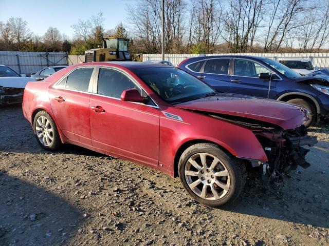 1G6DT57V790149321 - 2009 CADILLAC CTS HI FEATURE V6 RED photo 4