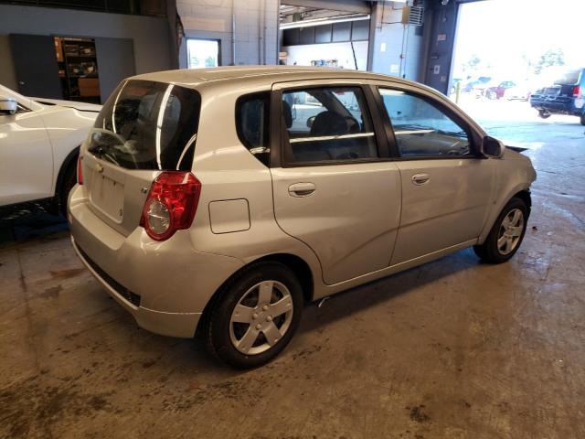 KL1TD66E09B299697 - 2009 CHEVROLET AVEO LS Gümüş foto 3