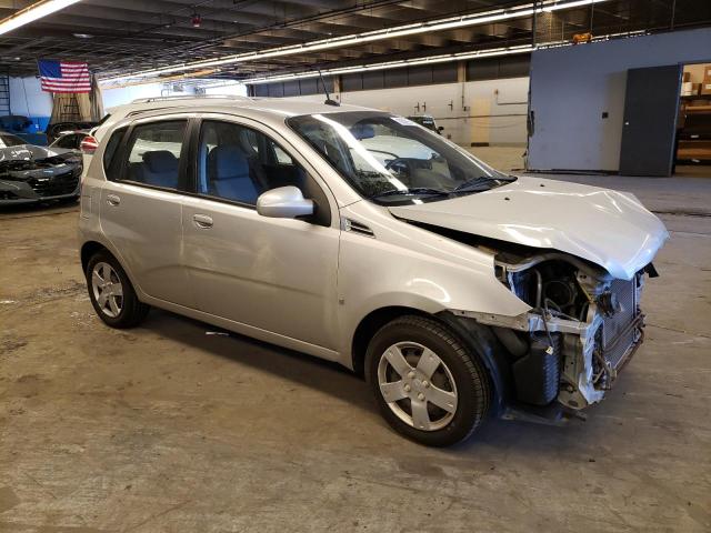 KL1TD66E09B299697 - 2009 CHEVROLET AVEO LS Gümüş foto 4
