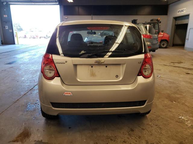 KL1TD66E09B299697 - 2009 CHEVROLET AVEO LS Gümüş foto 6