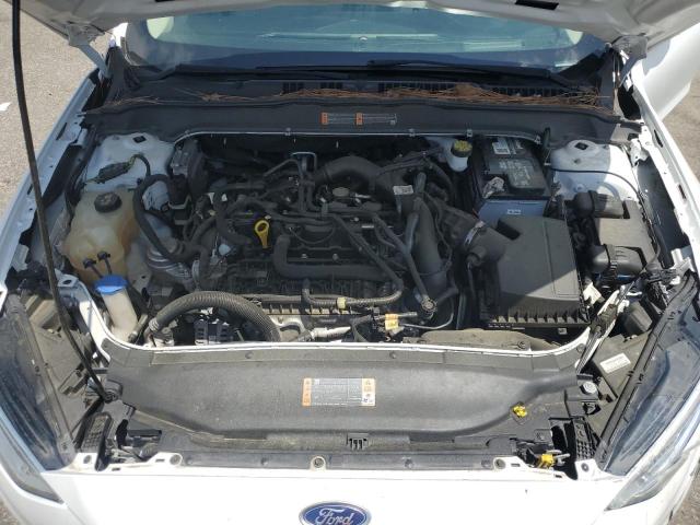 3FA6P0CD0KR138425 - 2019 FORD FUSION SEL WHITE photo 11