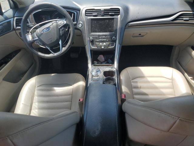 3FA6P0CD0KR138425 - 2019 FORD FUSION SEL WHITE photo 8