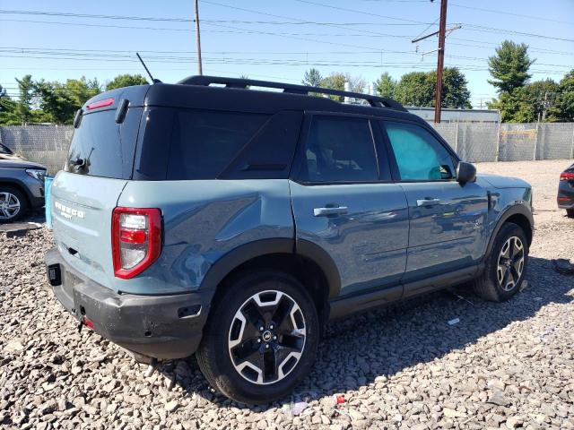 3FMCR9C6XNRD49810 - 2022 FORD BRONCO SPO OUTER BANKS BLUE photo 3