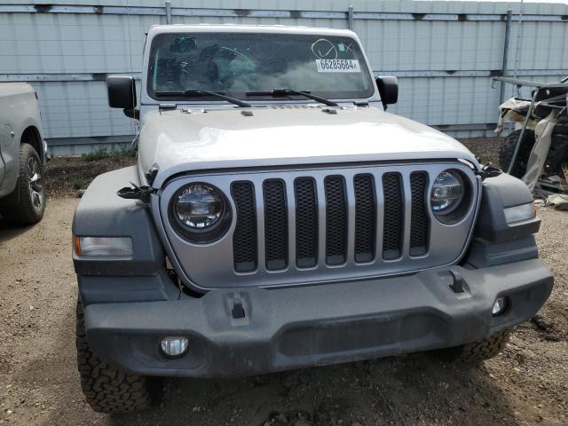 1C4HJXDG7LW187612 - 2020 JEEP WRANGLER U SPORT SILVER photo 5