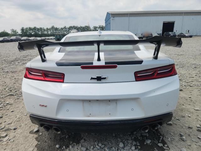 1G1FH1R73J0109720 - 2018 CHEVROLET CAMARO SS WHITE photo 6