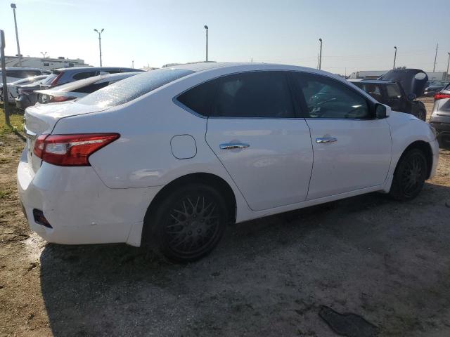 3N1AB7AP3KY451406 - 2019 NISSAN SENTRA S WHITE photo 3