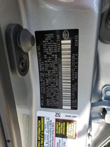 4T1S31AK9RU060723 - 2024 TOYOTA CAMRY SE NIGHT SHADE SILVER photo 13