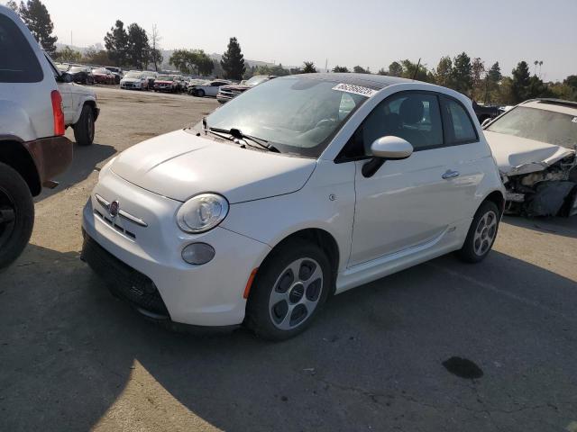 3C3CFFGE2ET172769 - 2014 FIAT 500 ELECTRIC WHITE photo 1