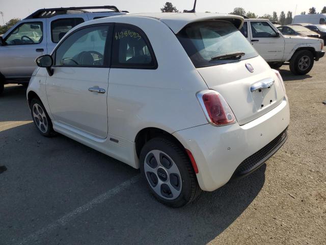 3C3CFFGE2ET172769 - 2014 FIAT 500 ELECTRIC WHITE photo 2