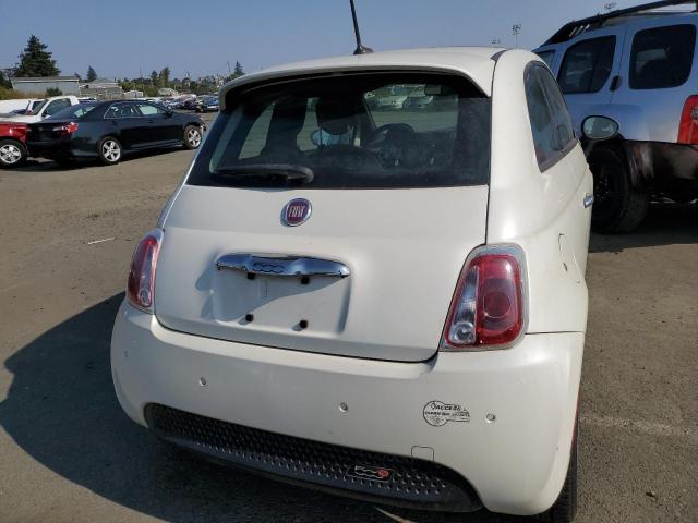 3C3CFFGE2ET172769 - 2014 FIAT 500 ELECTRIC WHITE photo 6