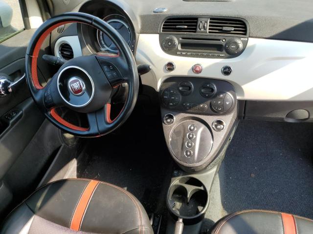 3C3CFFGE2ET172769 - 2014 FIAT 500 ELECTRIC WHITE photo 8