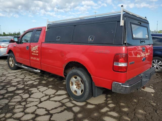 1FTVX14575NC02793 - 2005 FORD F150 RED photo 2