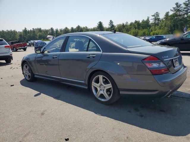WDDNG86X48A217020 - 2008 MERCEDES-BENZ S 550 4MATIC GRAY photo 2