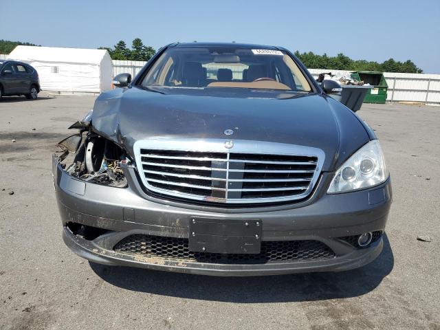 WDDNG86X48A217020 - 2008 MERCEDES-BENZ S 550 4MATIC GRAY photo 5