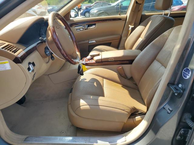 WDDNG86X48A217020 - 2008 MERCEDES-BENZ S 550 4MATIC GRAY photo 7