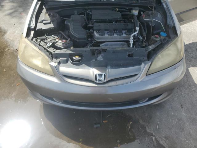 2HGES16305H577378 - 2005 HONDA CIVIC DX VP GRAY photo 11