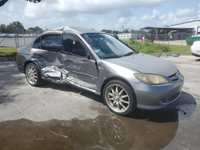 2HGES16305H577378 - 2005 HONDA CIVIC DX VP GRAY photo 4