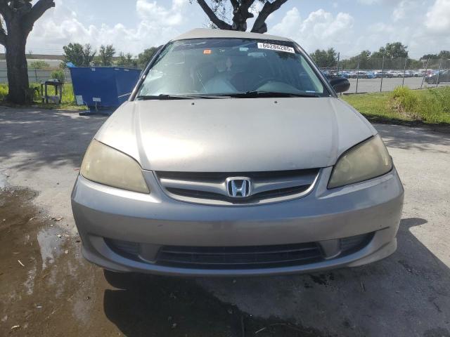 2HGES16305H577378 - 2005 HONDA CIVIC DX VP GRAY photo 5