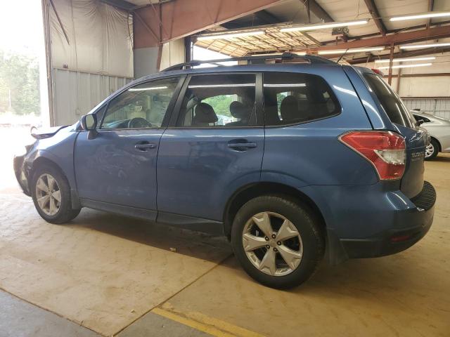 JF2SJADC9FH812232 - 2015 SUBARU FORESTER 2.5I PREMIUM BLUE photo 2