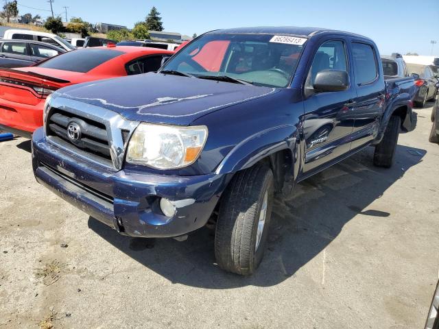 5TEJU62N75Z072874 - 2005 TOYOTA TACOMA DOUBLE CAB PRERUNNER BLUE photo 1