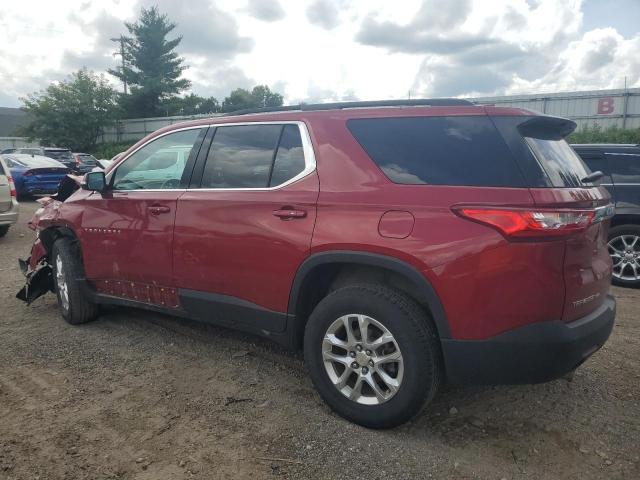 1GNEVGKW4KJ305880 - 2019 CHEVROLET TRAVERSE LT RED photo 2