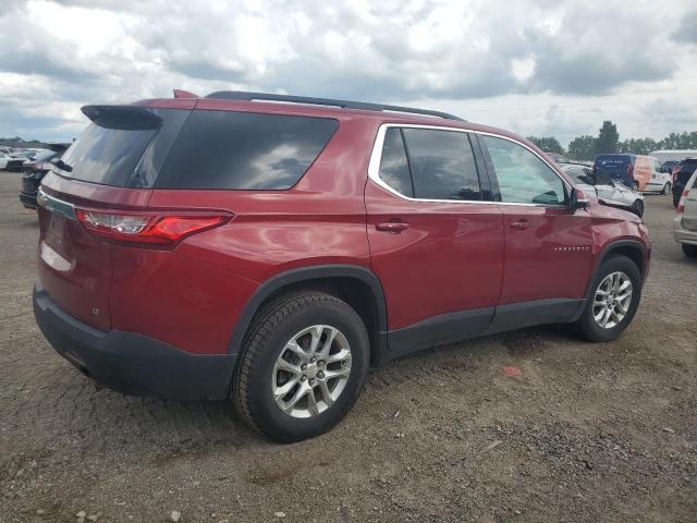 1GNEVGKW4KJ305880 - 2019 CHEVROLET TRAVERSE LT RED photo 3