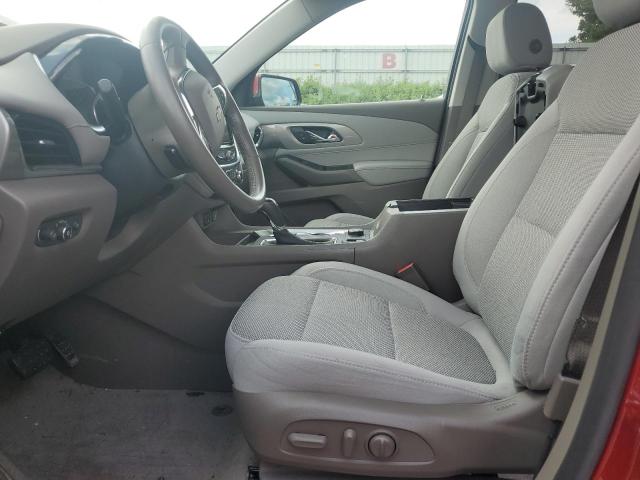 1GNEVGKW4KJ305880 - 2019 CHEVROLET TRAVERSE LT RED photo 7