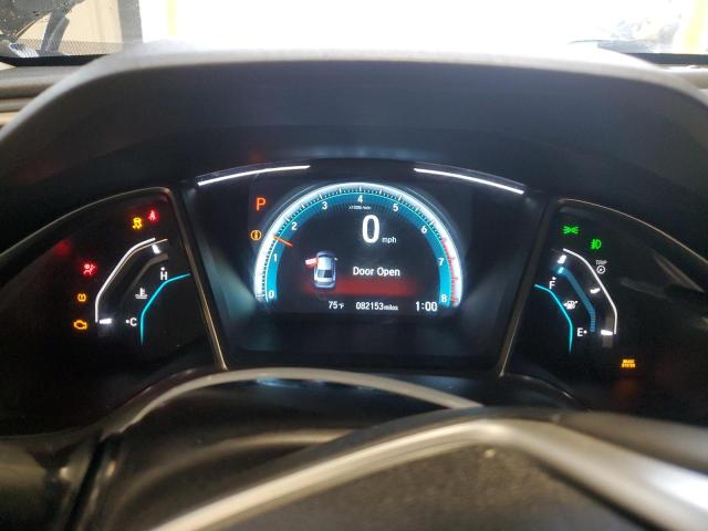 2HGFC1F73HH650607 - 2017 HONDA CIVIC EXL შავი ფოტო 9