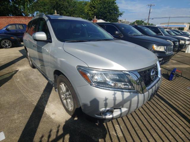 5N1AR2MM3FC615499 - 2015 NISSAN PATHFINDER S SILVER photo 1