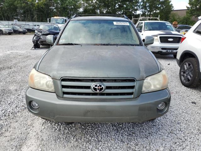 JTEHP21A470224900 - 2007 TOYOTA HIGHLANDER SPORT GREEN photo 5