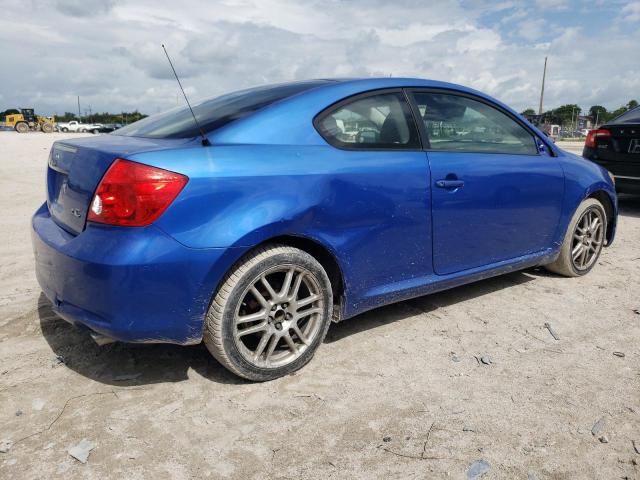 JTKDE167660130413 - 2006 TOYOTA SCION TC ლურჯი ფოტო 3