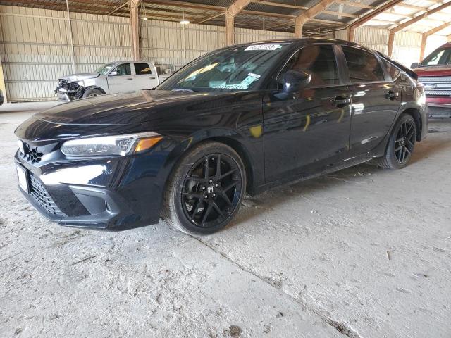 19XFL2H83NE020099 - 2022 HONDA CIVIC SPORT BLACK photo 1