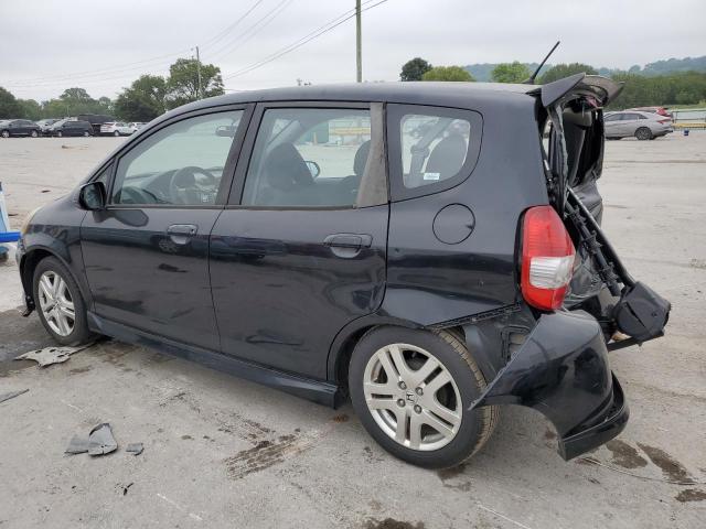 JHMGD38697S043715 - 2007 HONDA FIT S 黑色 照片 2