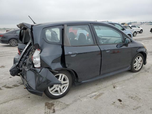 JHMGD38697S043715 - 2007 HONDA FIT S 黑色 照片 3