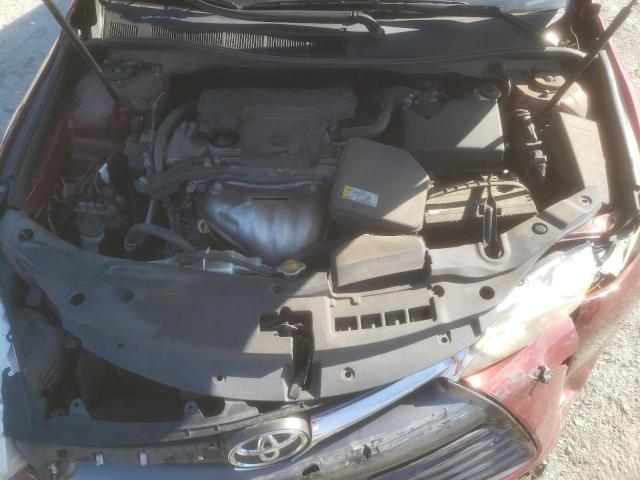 4T1BF1FK7FU982774 - 2015 TOYOTA CAMRY LE RED photo 11