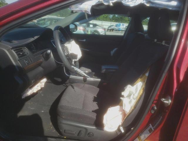 4T1BF1FK7FU982774 - 2015 TOYOTA CAMRY LE RED photo 7