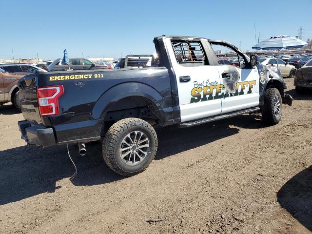 1FTEW1P44LKF20231 - 2020 FORD F150 POLICE RESPONDER TWO TONE photo 3