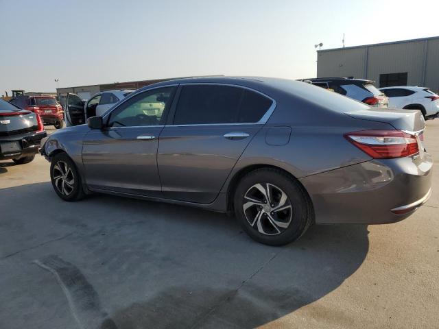 1HGCR2F35GA064444 - 2016 HONDA ACCORD LX GRAY photo 2