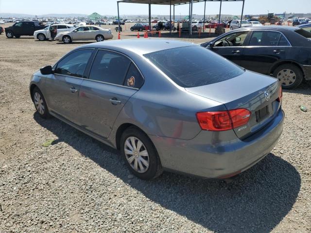 3VW2K7AJ2EM219062 - 2014 VOLKSWAGEN JETTA BASE 灰色 照片 2