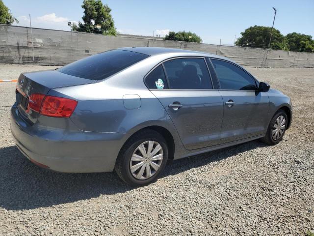 3VW2K7AJ2EM219062 - 2014 VOLKSWAGEN JETTA BASE 灰色 照片 3