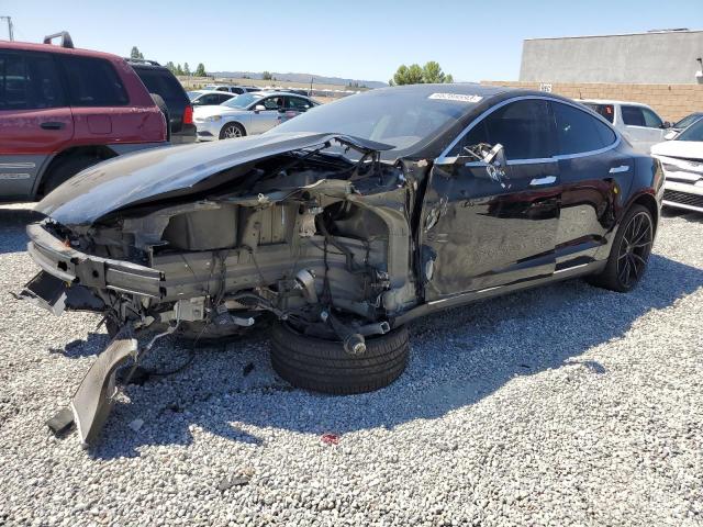 5YJSA1H15EFP44601 - 2014 TESLA MODEL S BLACK photo 1