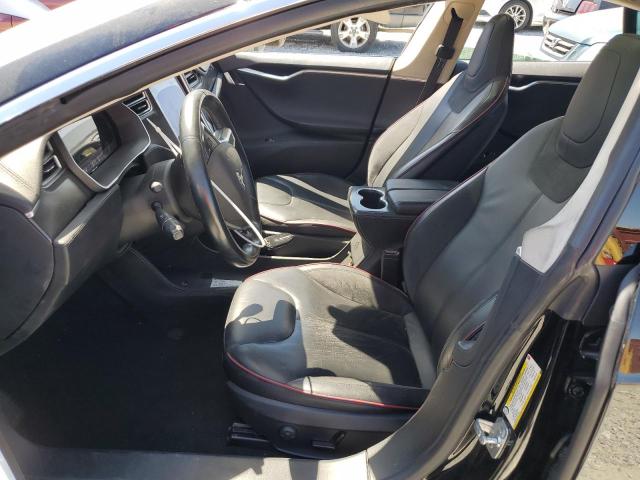 5YJSA1H15EFP44601 - 2014 TESLA MODEL S BLACK photo 7