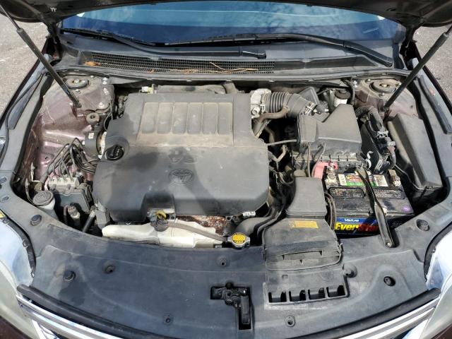 4T1BK1EB0DU026305 - 2013 TOYOTA AVALON BASE 勃艮第红 照片 11