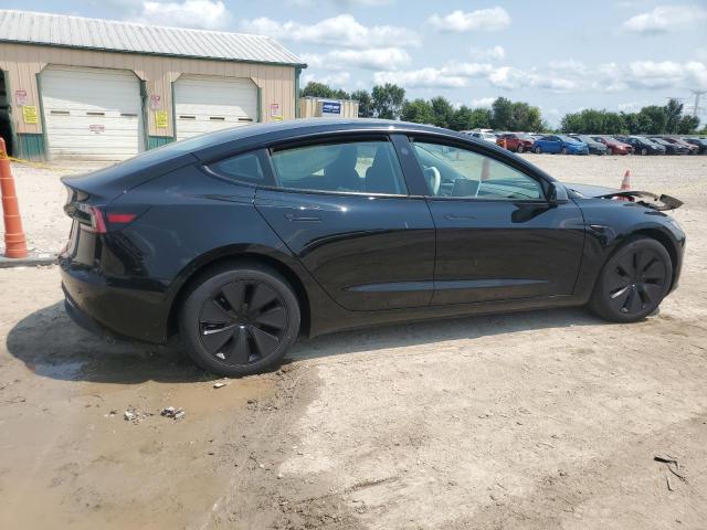 5YJ3E1EA1RF768896 - 2024 TESLA MODEL 3 BLACK photo 3