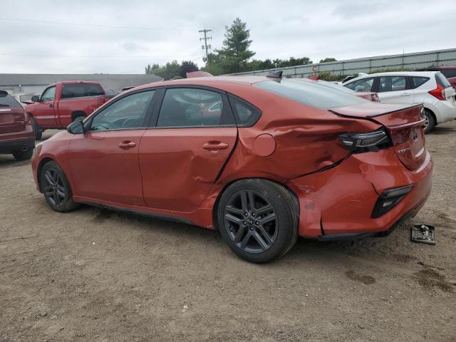 3KPF34AD4ME407388 - 2021 KIA FORTE GT LINE ORANGE photo 2